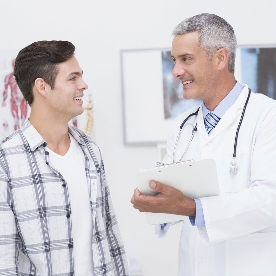 Sports Physical Exam | Doctor with a Satisfied Patient