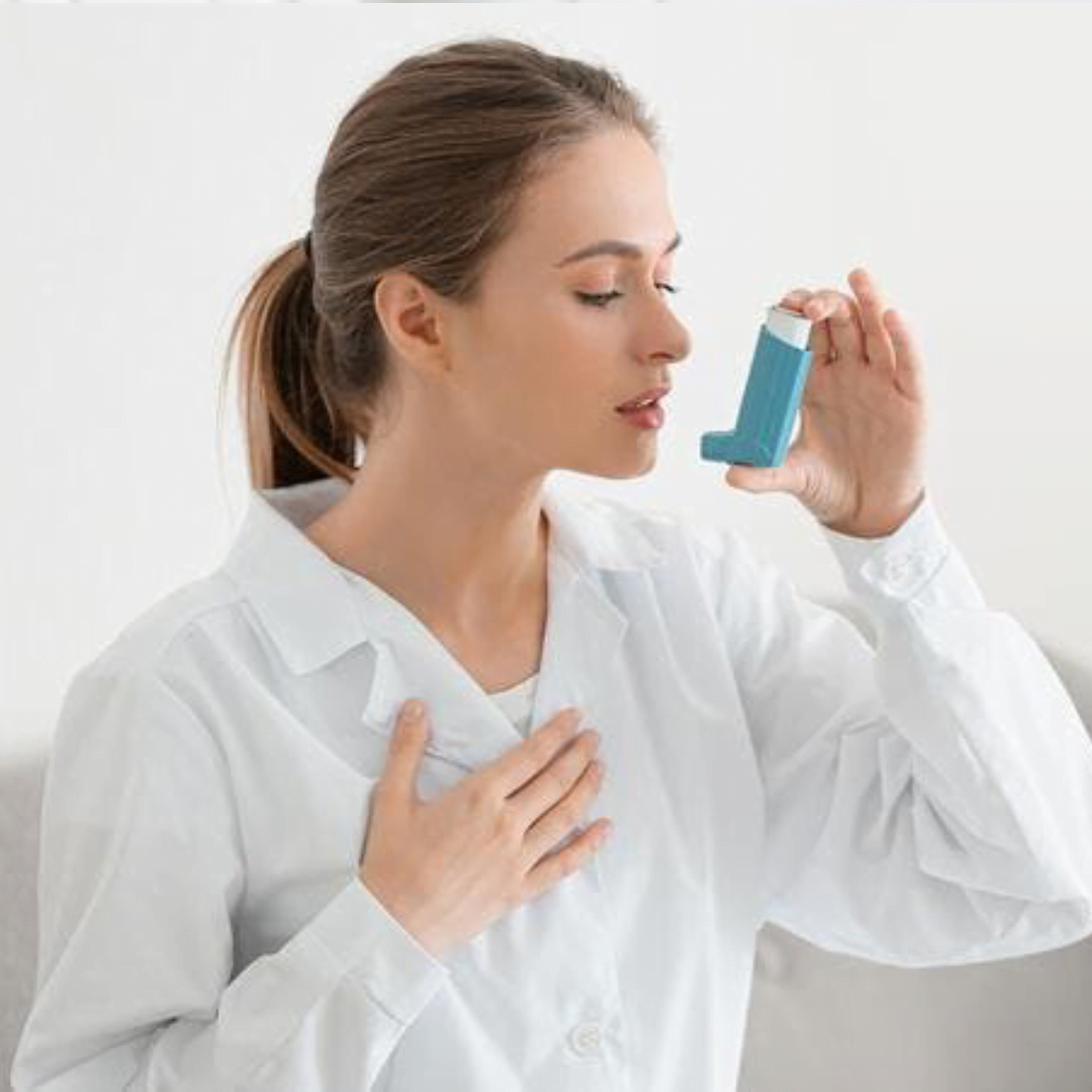 Asthma and Allergy Treatment | Doctor With Inhaler