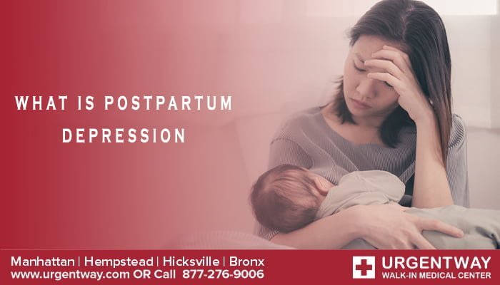 What is postpartum depression